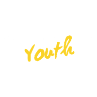 open door youth logo on a black background